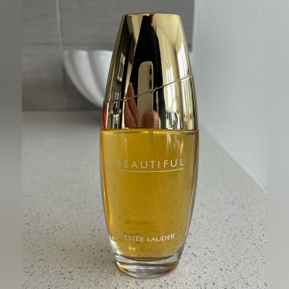 Estee Lauder Beautiful Perfume with Gold Cap - Picture 2 of 5